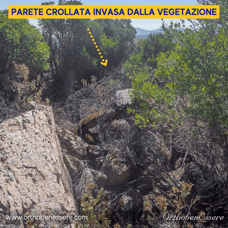 Parete crollata - Nuratolu 'e iosso